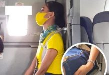 Here’s Why Flight Attendants Sit on Their Hands During Takeoff and Landing Here’s Why Flight Attendants Sit on Their Hands During Takeoff and Landing - featured image