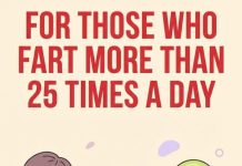 For those who fart more than 25 times a day For those who fart more than 25 times a day - featured image