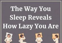 The Way You Sleep Reveals How Lazy You Are The Way You Sleep Reveals How Lazy You Are - featured image
