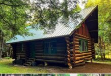 Off-Grid Log Cabin with 13.3 Acres in Gouverneur, New York Off-Grid Log Cabin with 13.3 Acres in Gouverneur, New York - featured image