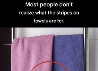 Those Stripes on Towels Have a Real Use… That You Might Not Have Known About Those Stripes on Towels Have a Real Use… That You Might Not Have Known About - featured image