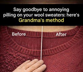 The infallible method to make those unsightly little dots on wool sweaters disappear The infallible method to make those unsightly little dots on wool sweaters disappear - featured image