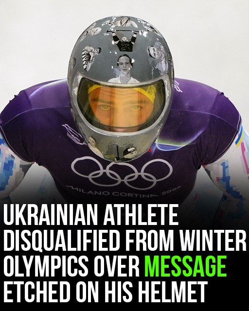 Ukrainian Olympian Disqualified After Helmet Message Sparks Controversy - featured image Ukrainian Olympian Disqualified After Helmet Message Sparks Controversy - featured image