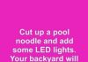 Transforming a Simple Pool Noodle into a Glowing Backyard Feature That Reimagines Outdoor Living Through Light, Color, Creativity, and Budget-Friendly DIY Design, Turning Ordinary Nights into Magical, Family-Friendly Experiences Filled with Warmth, Connection, Imagination, and Eye-Catching Outdoor Ambiance Everyone Can Enjoy Together Transforming a Simple Pool Noodle into a Glowing Backyard Feature That Reimagines Outdoor Living Through Light, Color, Creativity, and Budget-Friendly DIY Design, Turning Ordinary Nights into Magical, Family-Friendly Experiences Filled with Warmth, Connection, Imagination, and Eye-Catching Outdoor Ambiance Everyone Can Enjoy Together - featured image