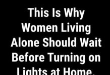 A Helpful Safety Reminder for Those Living Alone at Night. A Helpful Safety Reminder for Those Living Alone at Night. - featured image