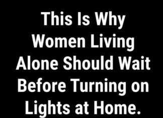 A Helpful Safety Reminder for Those Living Alone at Night. A Helpful Safety Reminder for Those Living Alone at Night. - featured image