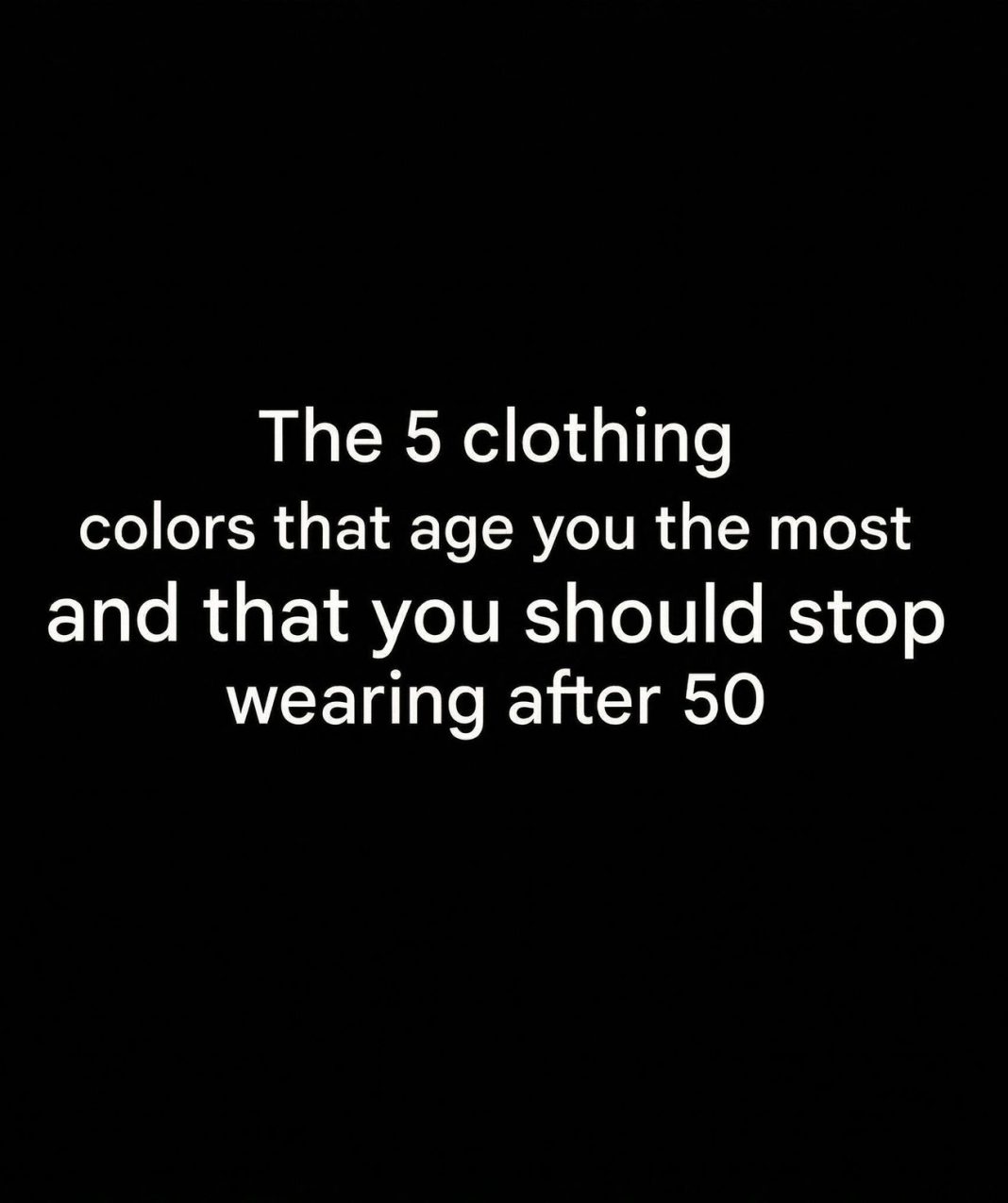 How Colors Affect Your Skin and Make You Look More Radiant After 50 - featured image