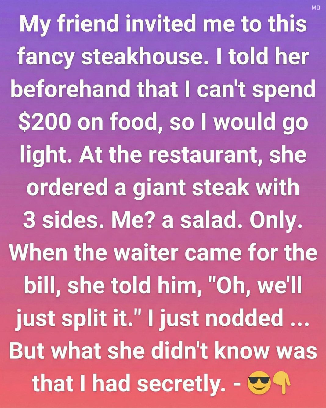 A Fancy Restaurant, A Simple Order, and an Important Reminder - featured image