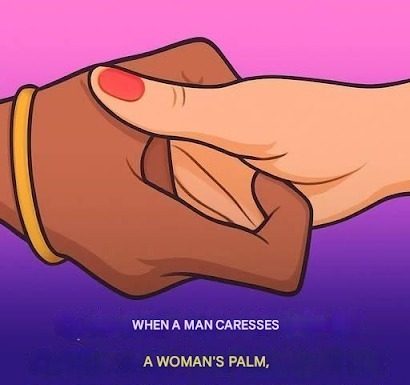When a man touches a woman’s palm, it means that When a man touches a woman’s palm, it means that - featured image