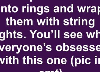 Slice pool noodles into rings and wrap them with string lights. You’ll see why everyone’s obsessed with this one. Slice pool noodles into rings and wrap them with string lights. You’ll see why everyone’s obsessed with this one. - featured image