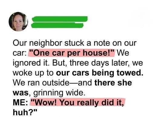 Karma Hits Nosy Neighbor Karma Hits Nosy Neighbor - featured image