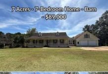 7 Acres – 7-Bedroom Home – Barn 7 Acres – 7-Bedroom Home – Barn - featured image