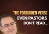 The forbidden verse: no one in the church dares to read it… Why? The forbidden verse: no one in the church dares to read it… Why? - featured image