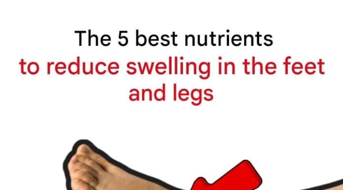 The 5 best nutrients to reduce swelling in the feet and legs The 5 best nutrients to reduce swelling in the feet and legs - featured image