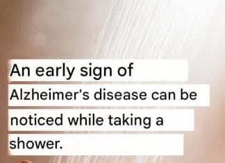 An Early Sign of Alzheimer’s Disease Can Be Noticed While Taking a Shower: What Should You Look Out For? An Early Sign of Alzheimer’s Disease Can Be Noticed While Taking a Shower: What Should You Look Out For? - featured image