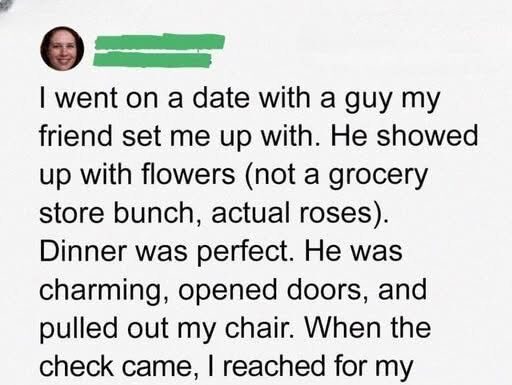 My Date Paid for Dinner, Then Everything Took a Dark Turn! My Date Paid for Dinner, Then Everything Took a Dark Turn! - featured image