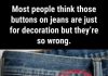 The Reason Jeans Have Those Tiny Buttons Explained The Reason Jeans Have Those Tiny Buttons Explained - featured image