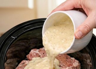 Tender Slow Cooker Pork Chops With Just Three Ingredients Tender Slow Cooker Pork Chops With Just Three Ingredients - featured image