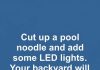 Transforming a Simple Pool Noodle into a Glowing Backyard Feature That Reimagines Outdoor Living Through Light, Color, Creativity, and Budget-Friendly DIY Design, Turning Ordinary Nights into Magical, Family-Friendly Experiences Filled with Warmth, Connection, Imagination, and Eye-Catching Outdoor Ambiance Everyone Can Enjoy Together Transforming a Simple Pool Noodle into a Glowing Backyard Feature That Reimagines Outdoor Living Through Light, Color, Creativity, and Budget-Friendly DIY Design, Turning Ordinary Nights into Magical, Family-Friendly Experiences Filled with Warmth, Connection, Imagination, and Eye-Catching Outdoor Ambiance Everyone Can Enjoy Together - featured image