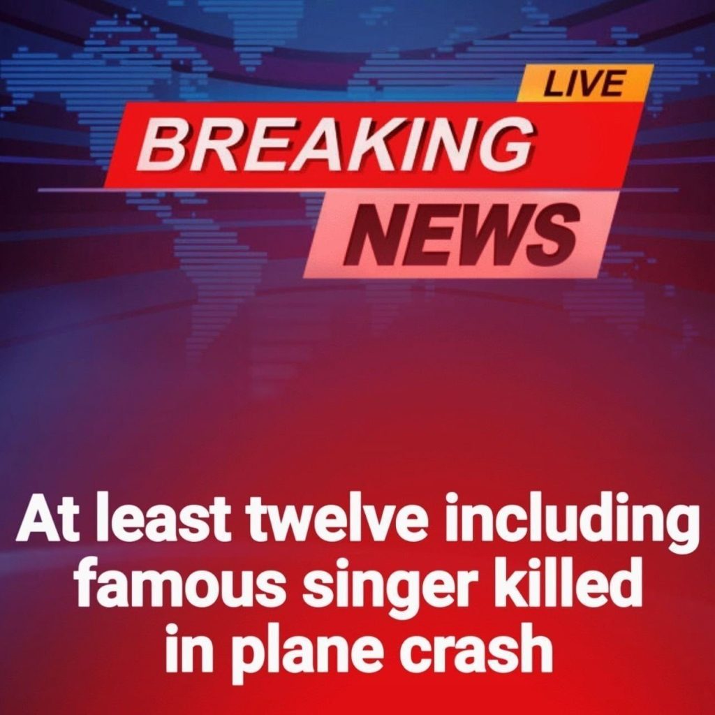 Twelve dead including famous singer in plane crash off remote island - featured image Twelve dead including famous singer in plane crash off remote island - featured image
