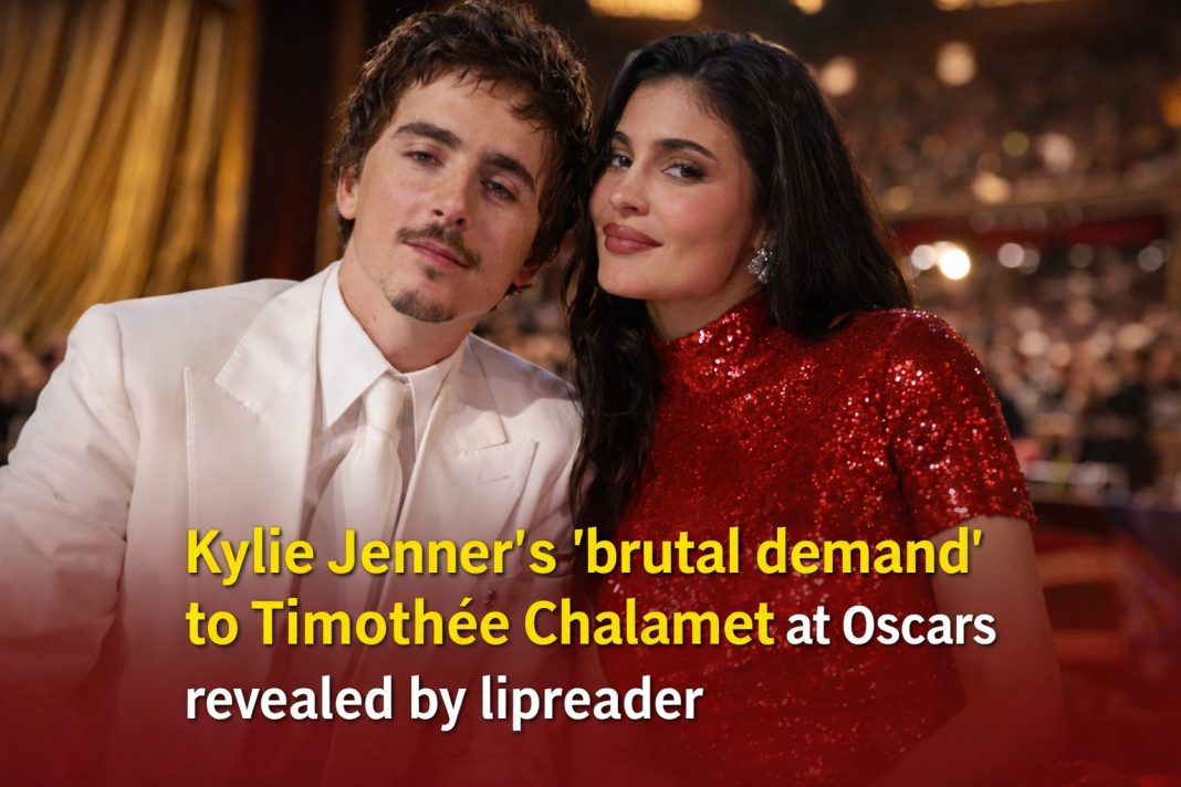 What a Lip Reader Saw Between Jenner and Chalamet at the Oscars - featured image