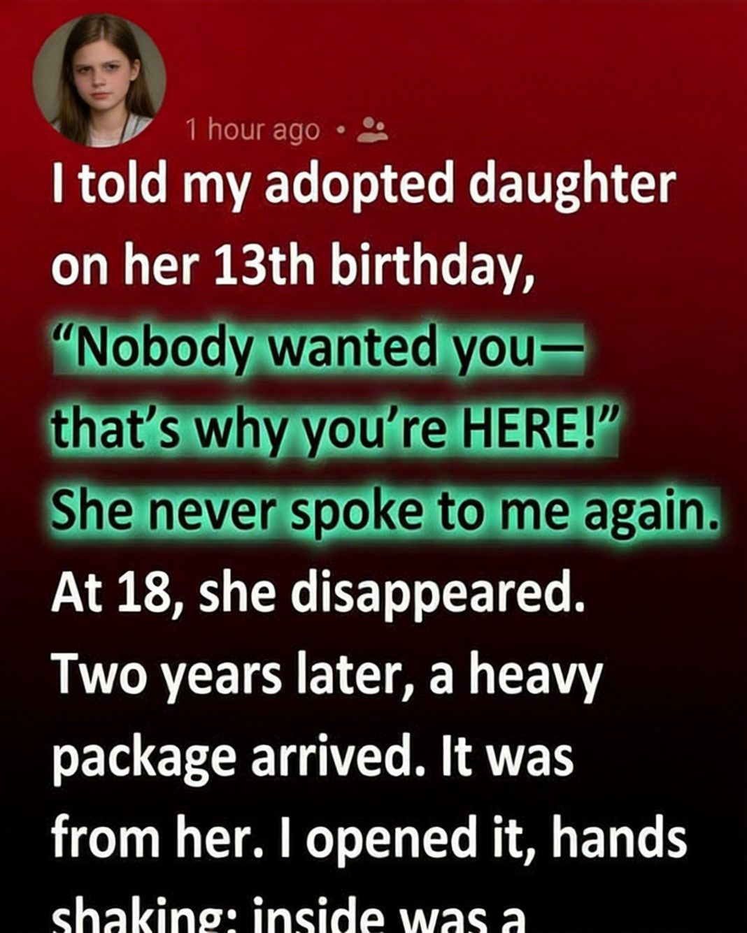 I Said One Wrong Thing on Her Birthday… It Took Years and a Letter to Fix It - featured image