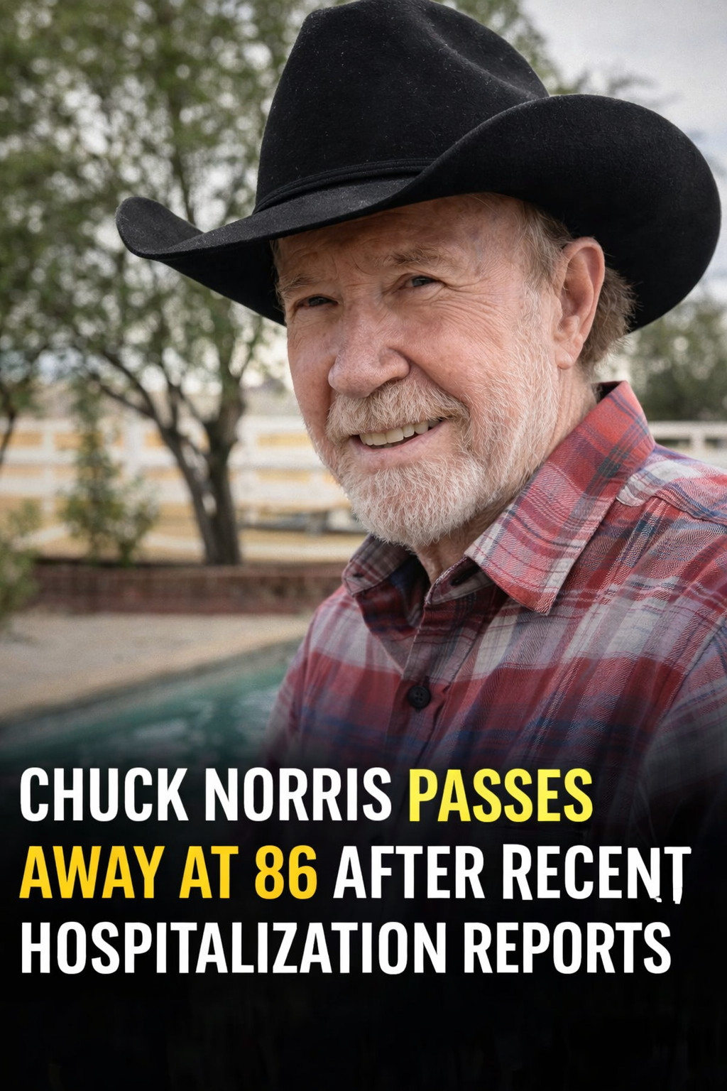 CHUCK NORRIS DEAD AT 86 AFTER RECENT HEALTH SCARE — DETAILS EMERGE - featured image CHUCK NORRIS DEAD AT 86 AFTER RECENT HEALTH SCARE — DETAILS EMERGE - featured image