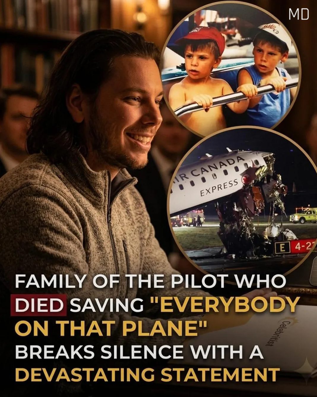 Family of Pilot Antoine Forest Shares Touching Tribute and Childhood Photo - featured image