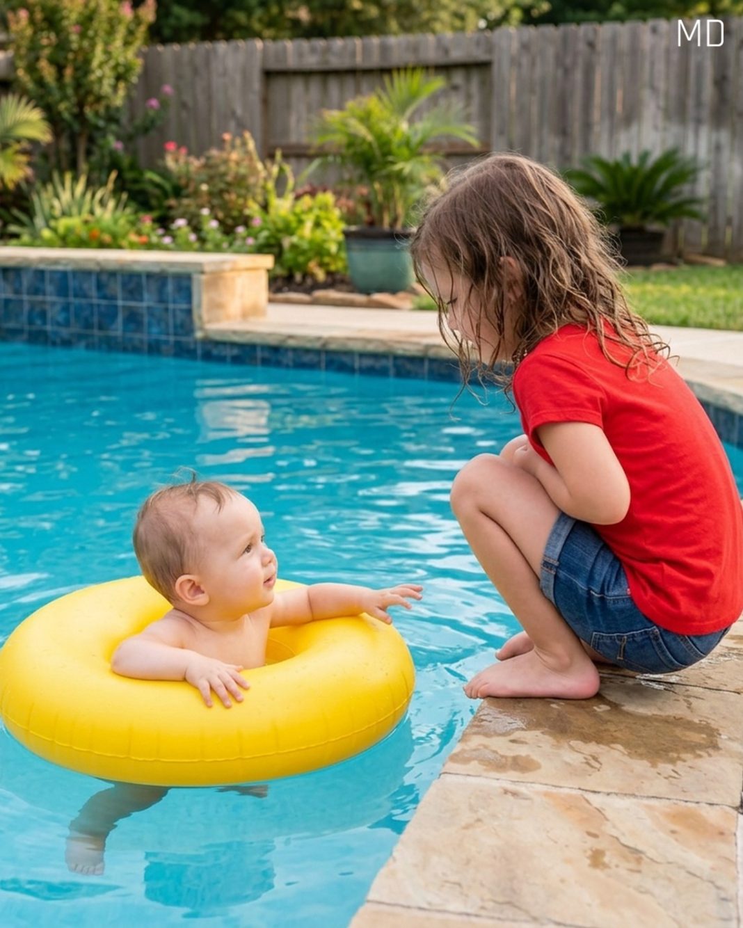 A Grandmother Noticed Her Granddaughter Sitting Quietly at a Pool Party — What the Child Shared Later Surprised Her - featured image