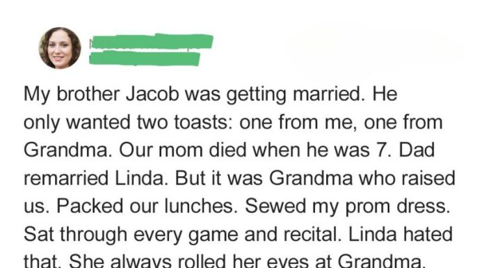 My Stepmom Mocked My Grandma at My Brother’s Wedding, Unaware It Would Lead to Her Biggest Regret My Stepmom Mocked My Grandma at My Brother’s Wedding, Unaware It Would Lead to Her Biggest Regret - featured image