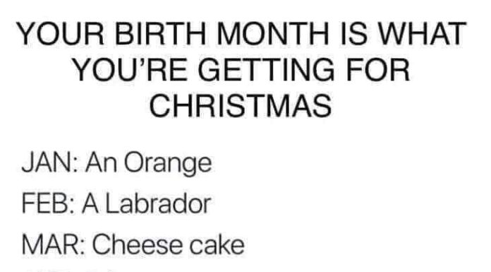 What Your Birth Month Secretly Predicts You’ll Get for Christmas What Your Birth Month Secretly Predicts You’ll Get for Christmas - featured image