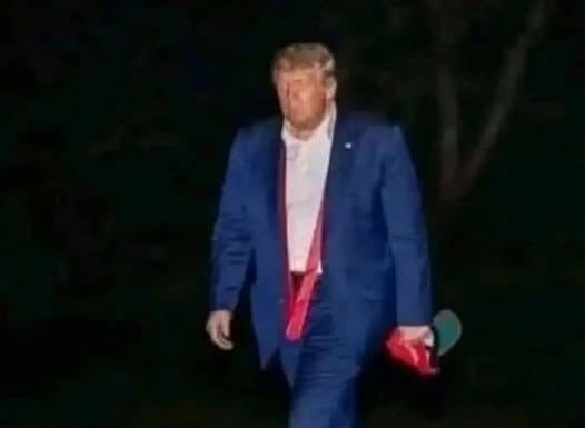 Late-Night Sighting: Trump Spotted With Mysterious Item Late-Night Sighting: Trump Spotted With Mysterious Item - featured image