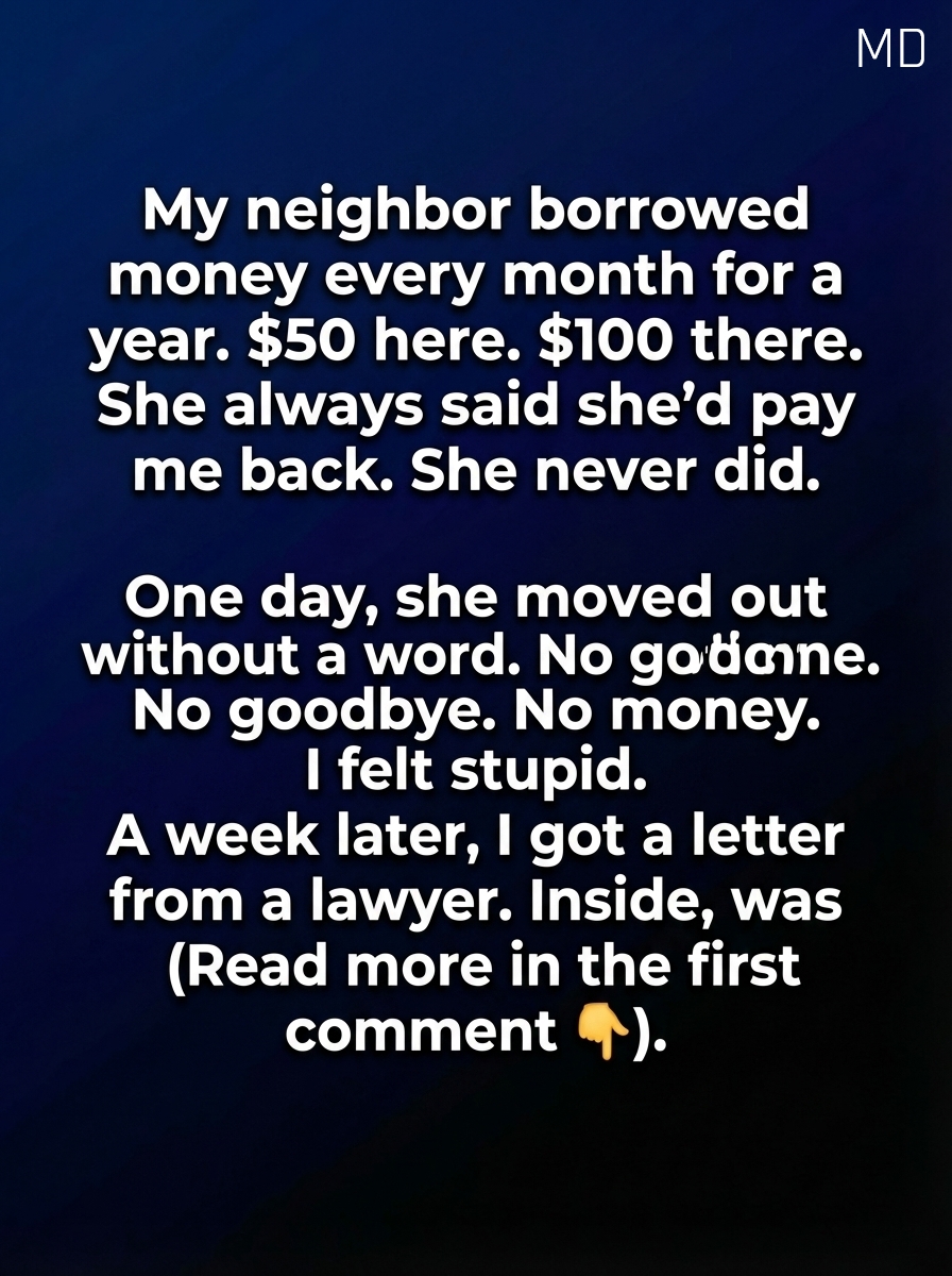 My Neighbor Borrowed Small Amounts Over Time—What I Learned Later Changed Everything - featured image My Neighbor Borrowed Small Amounts Over Time—What I Learned Later Changed Everything - featured image