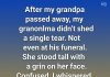 At My Grandfather’s Funeral, My Grandmother Smiled Instead of Crying—Then She Told Me Why At My Grandfather’s Funeral, My Grandmother Smiled Instead of Crying—Then She Told Me Why - featured image