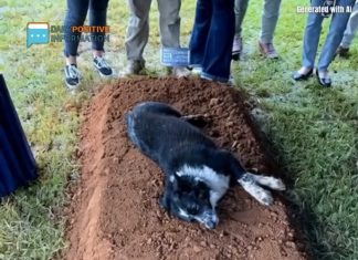 Heartbreaking Moment: Dog Lies by Fresh Grave — The Reason Will Make You Cry Heartbreaking Moment: Dog Lies by Fresh Grave — The Reason Will Make You Cry - featured image