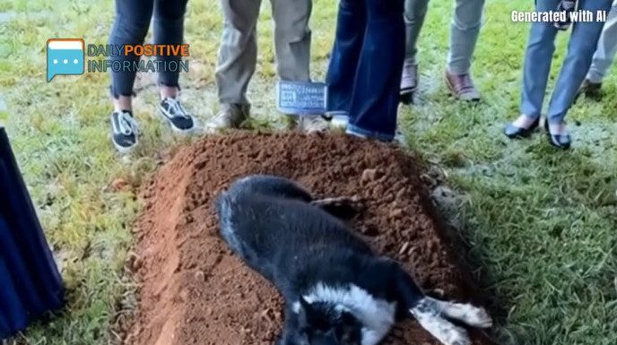 Heartbreaking Moment: Dog Lies by Fresh Grave — The Reason Will Make You Cry Heartbreaking Moment: Dog Lies by Fresh Grave — The Reason Will Make You Cry - featured image