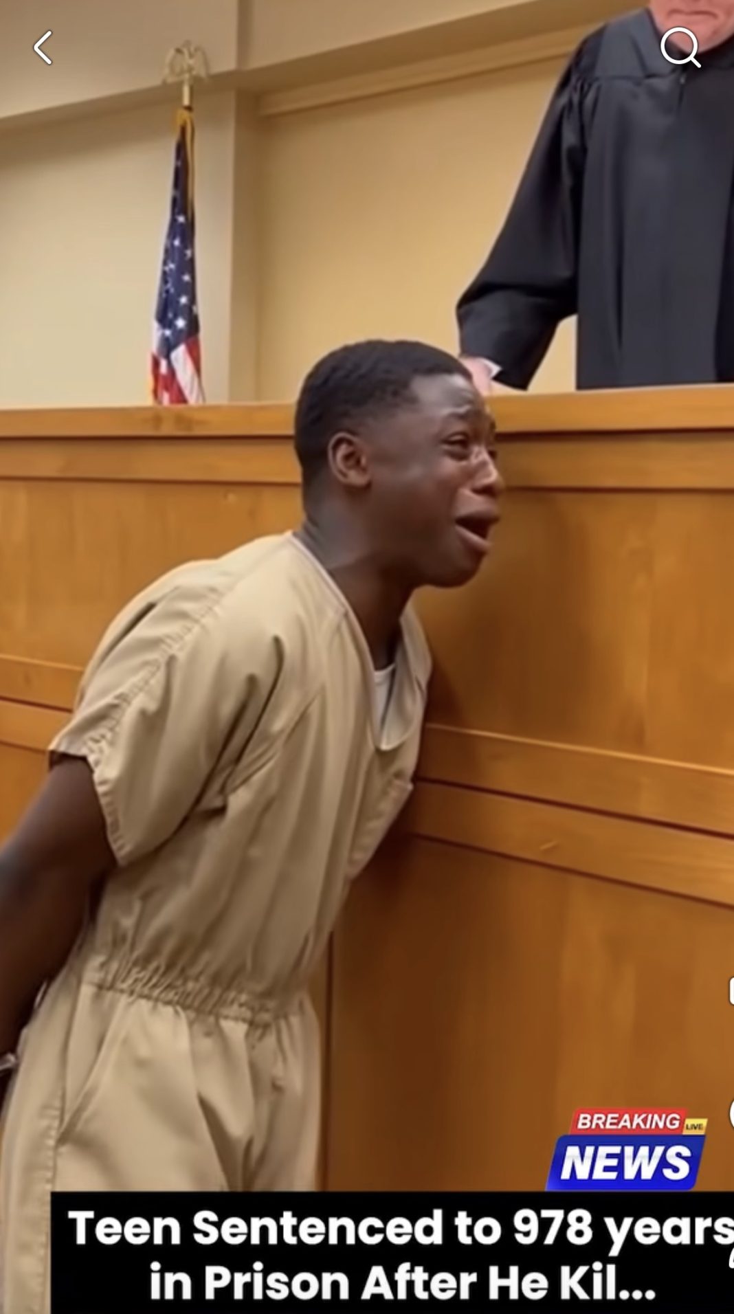 He Broke Down in Court After Hearing the Words “Life Sentence” - Truepres - featured image