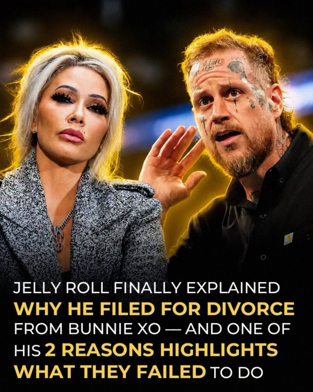 Jelly Roll and Bunnie XO Spark Online Discussion After New Rumors About Their Relationship Surface - featured image