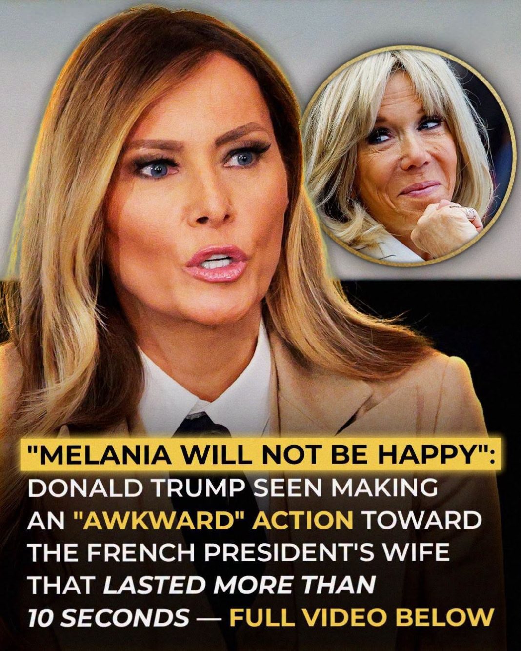 Trump and Brigitte Macron’s Public Greeting Sparks Discussion Across Social Media - featured image