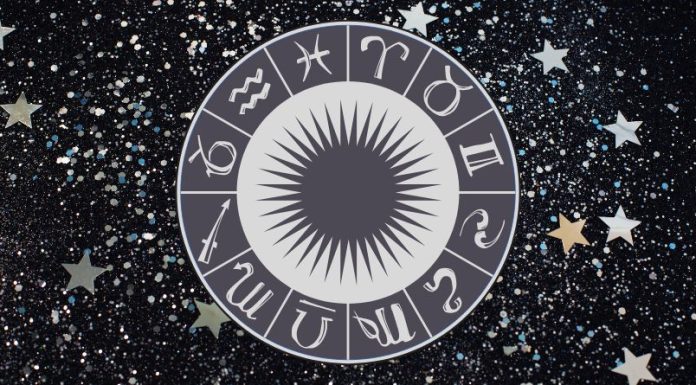 Daily Horoscope for September 1: This Is Not the September You Expected White zodiac wheel with astrological symbols surrounded by stars on a dark cosmic background